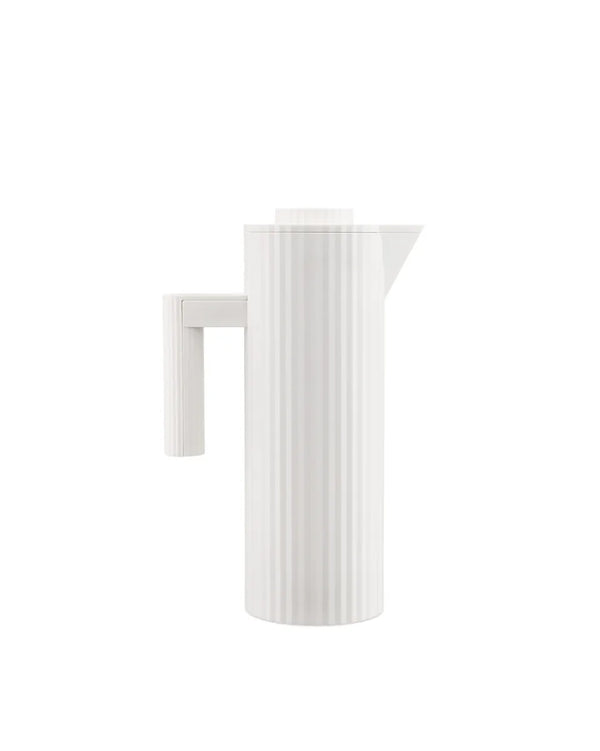 Alessi — Plissé MDL12 W | Caraffa termoisolante bianca De Lucchi — Alessi