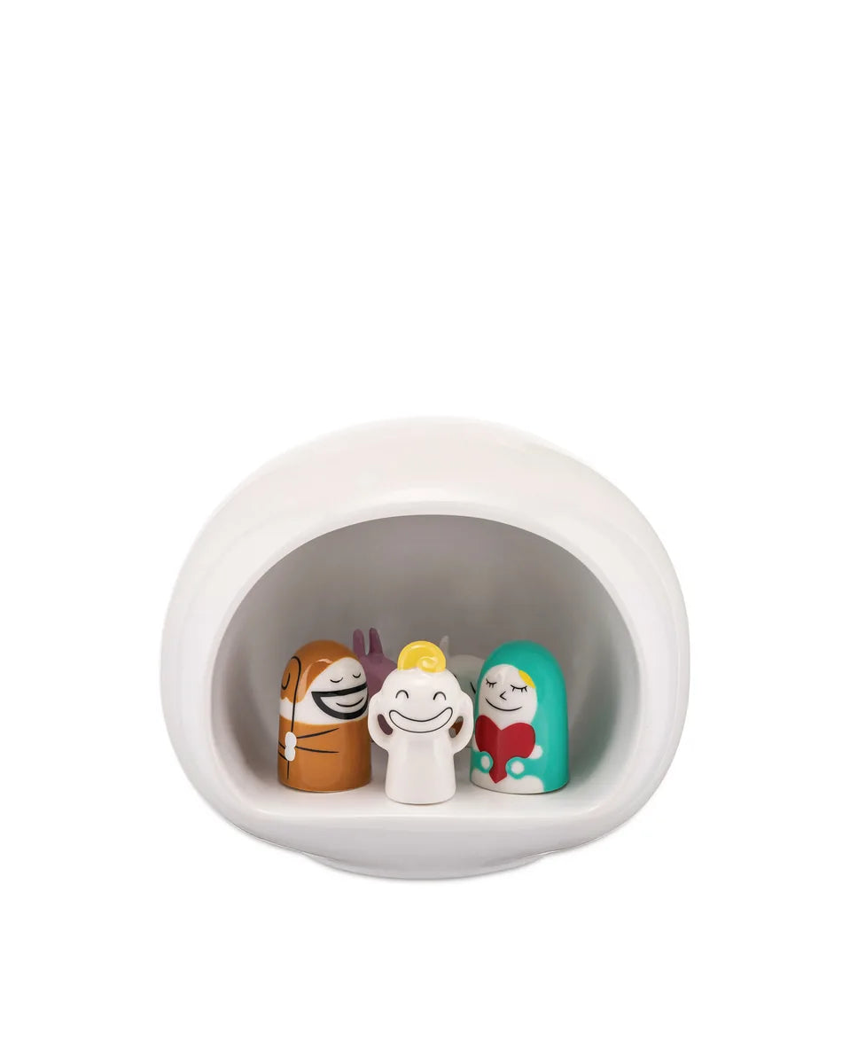 Alessi — AMGI10 | Presepe in porcellana decorata a mano — design italiano Alessi