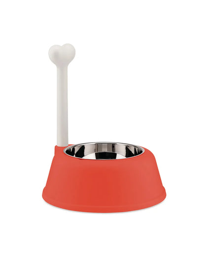 Alessi — Lupita AMMI02 RO | Ciotola design per cani, arancio — design italiano Alessi
