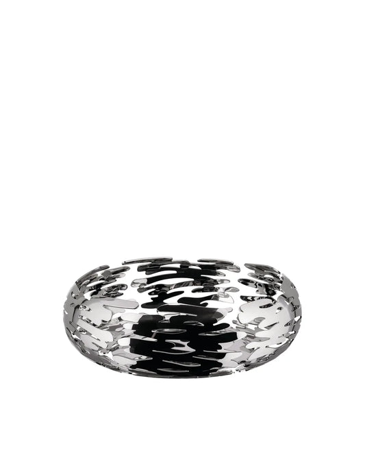 Alessi — Barknest BM02 | Cestino rotondo in acciaio inox 18/10 — design italiano Alessi