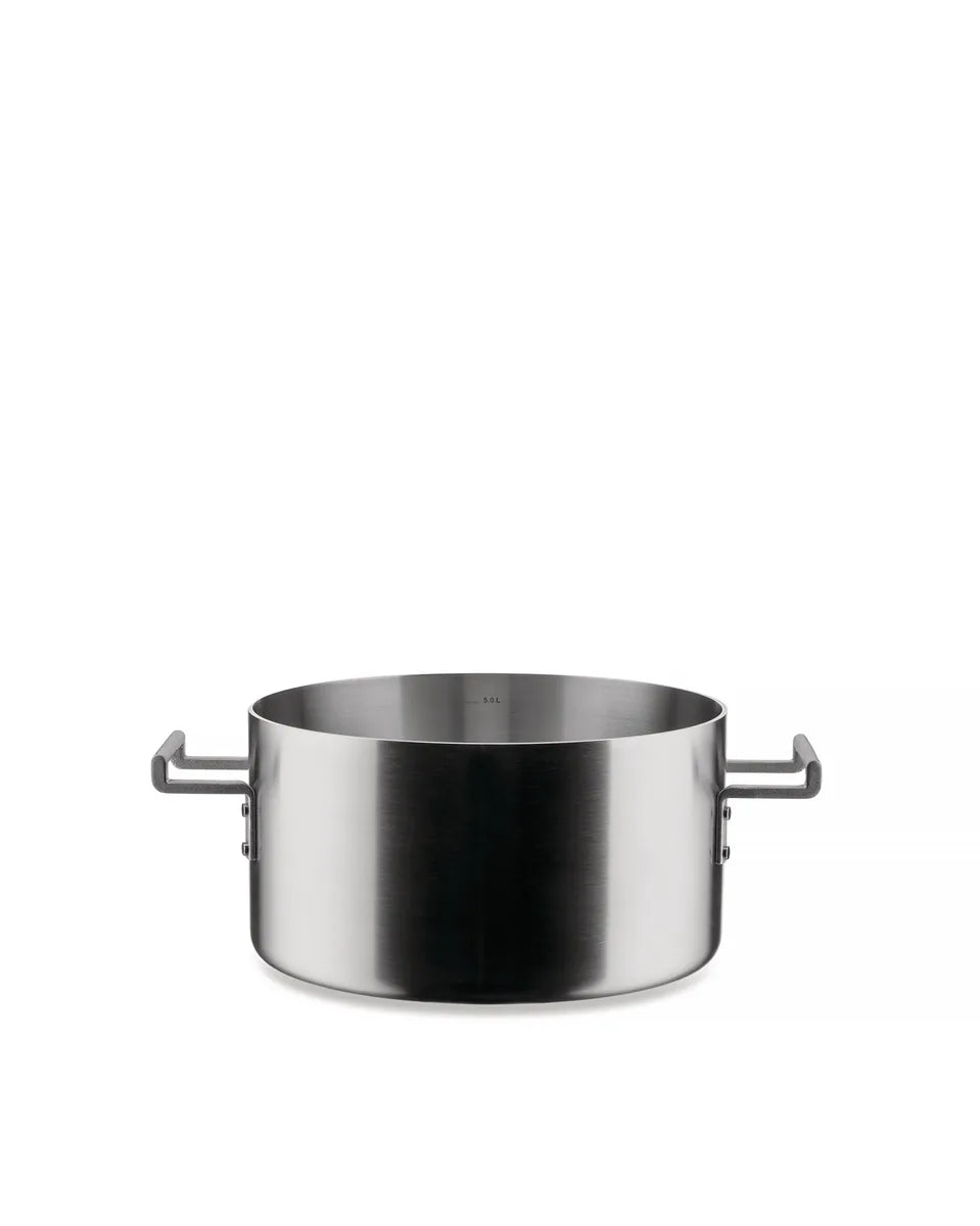Alessi — Convivio DC101/24 | Casseruola in trilamina Chipperfield — design italiano Alessi