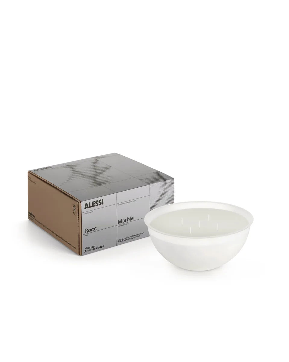 Alessi — Marble MA05L1 MA05L1 WAX | Ricarica candela profumata Large 1 — design italiano Alessi