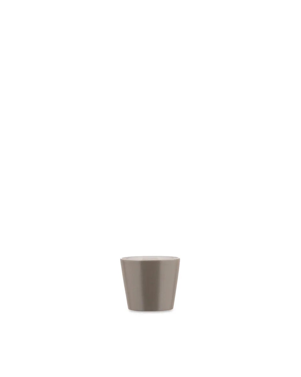 Alessi — Tonale DC03/76 LG | Tazzina in Stoneware Light Grey — design italiano Alessi