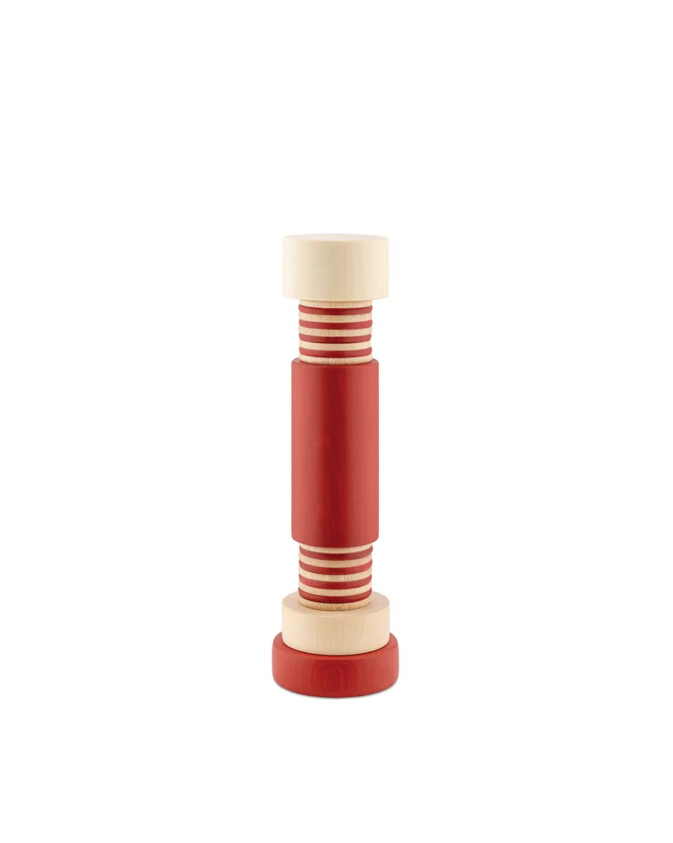 Alessi — MP0215 1 | Macinasale e pepe in acero di Sottsass — design italiano Alessi
