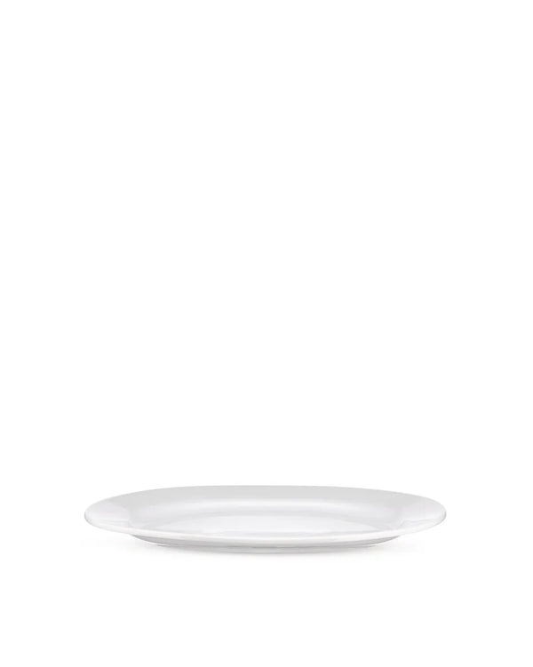 Alessi — PlateBowlCup AJM28/22 | Piatto ovale in porcellana Jasper Mor — Alessi