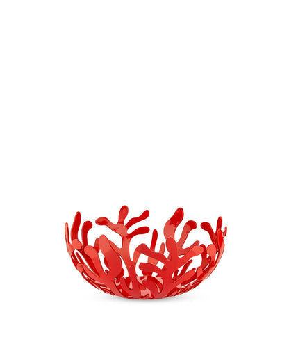 Alessi — Mediterraneo ESI01/21 R | Fruttiera in acciaio rosso — design italiano Alessi