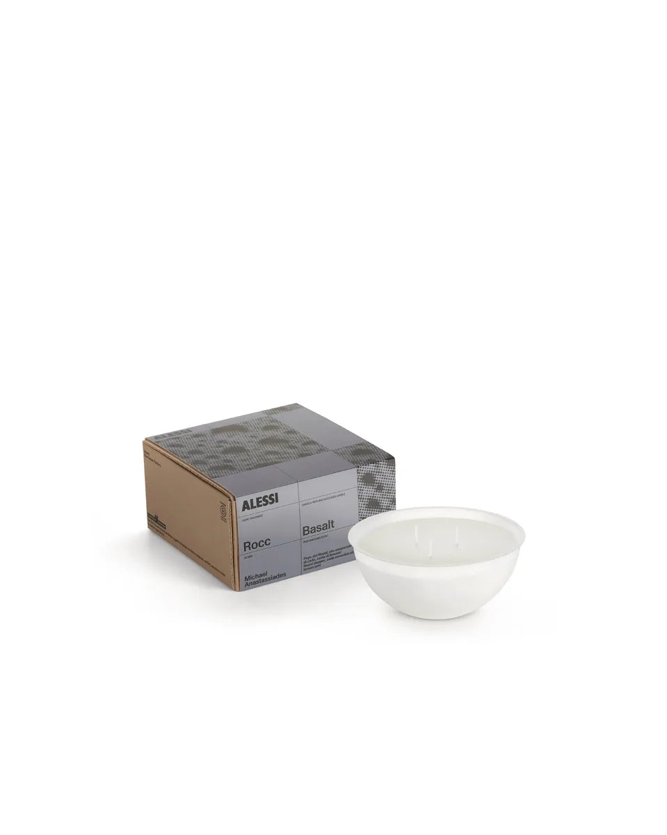 Alessi — Basalt MA05S2 MA05S2 WAX | Ricarica candela profumata Small — design italiano Alessi