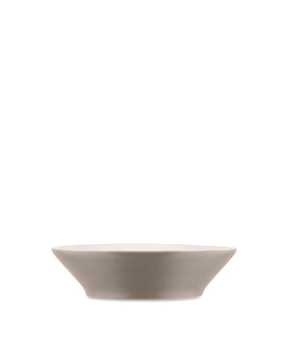 Alessi — Tonale DC03/2 LG | Piatto fondo stoneware grigio chiaro — design italiano Alessi