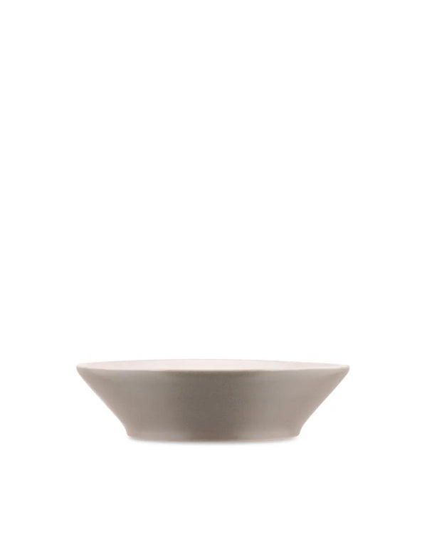Alessi — Tonale DC03/2 LG | Piatto fondo stoneware grigio chiaro — Alessi