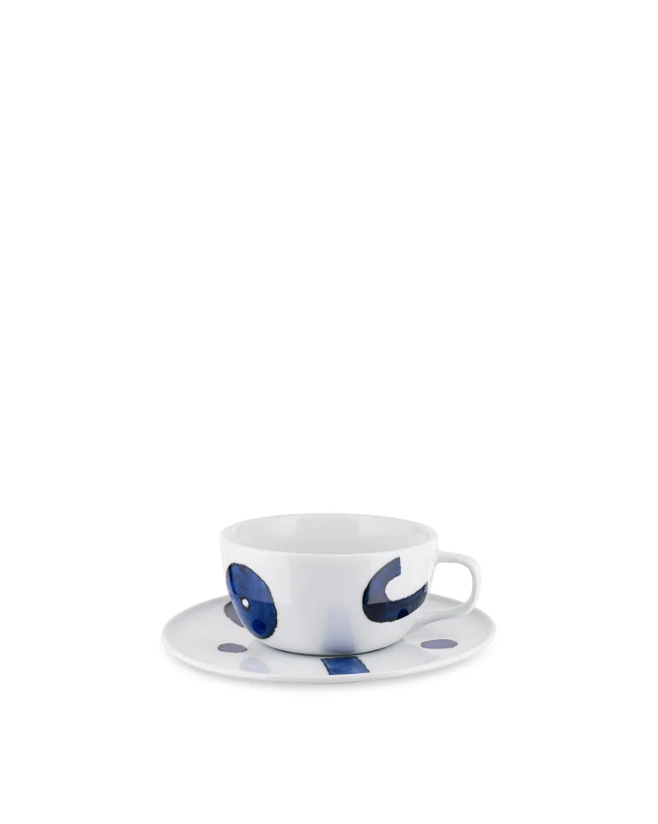 Alessi — Itsumo NF08/78S | Tazza da tè Yunoki in porcellana — design italiano Alessi