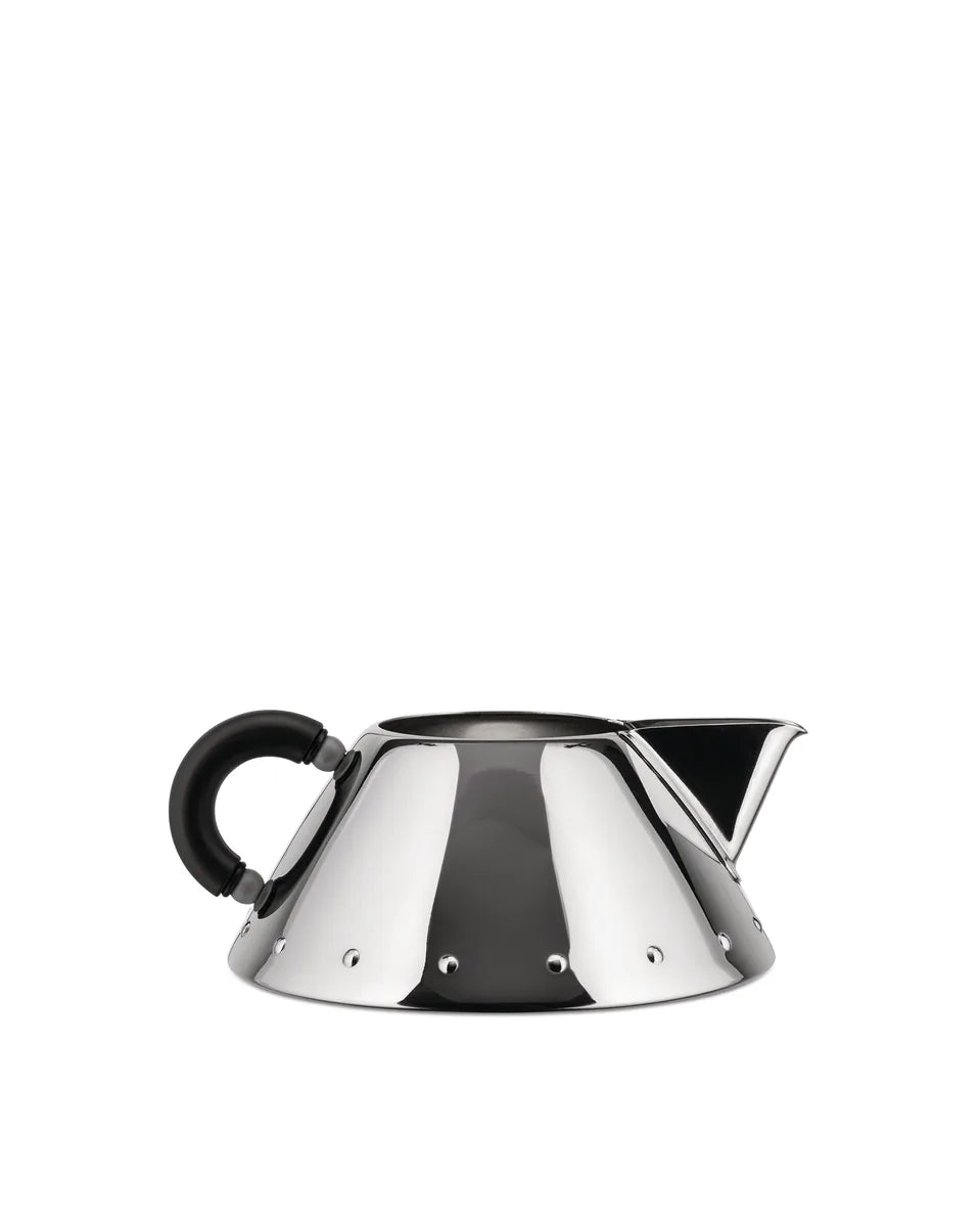 Alessi — 9096 B | Cremiera in acciaio inox e PA nera — design italiano Alessi