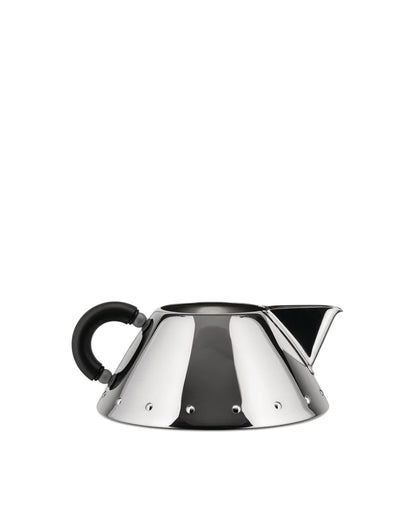 Alessi — 9096 B | Cremiera in acciaio inox e PA nera — design italiano Alessi