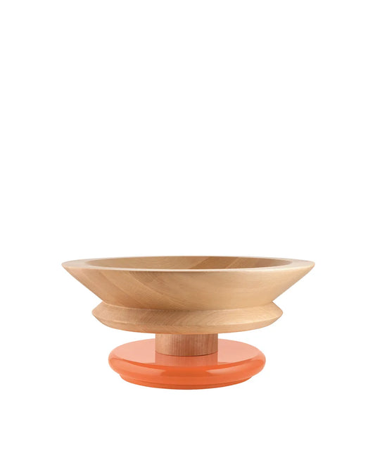 Alessi — ES15 1 | Centrotavola in tiglio Ettore Sottsass — design italiano Alessi