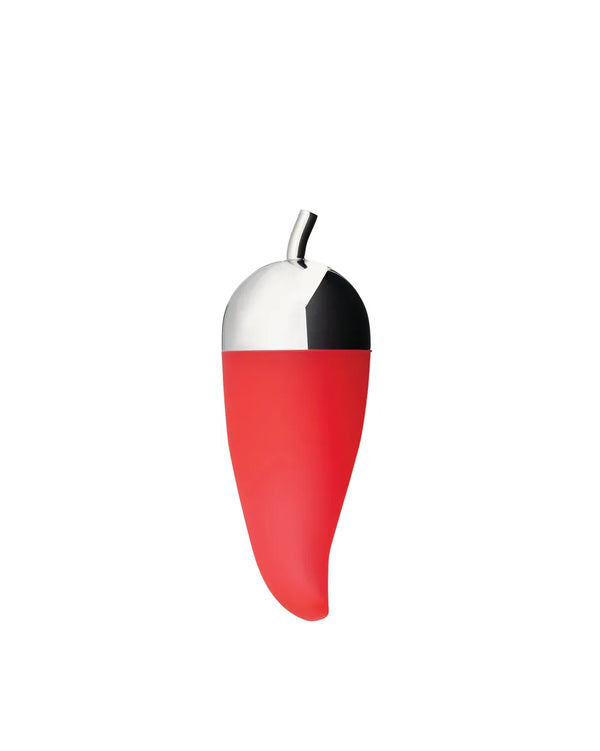 Alessi — Piccantino JHT02 | Sminuzza-peperoncino in silicone e acciaio — Alessi