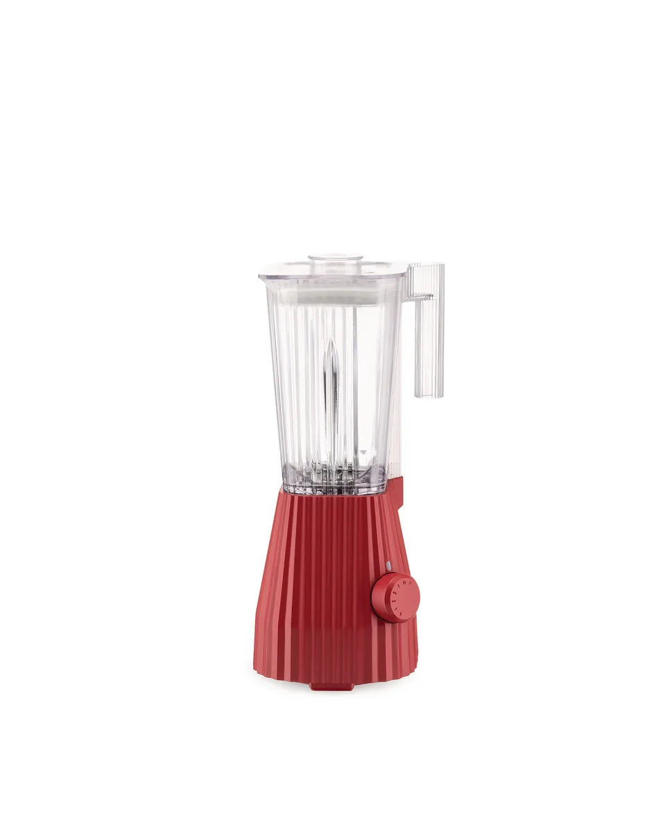 Alessi — Plissé MDL09 R | Frullatore in resina rosso De Lucchi — design italiano Alessi
