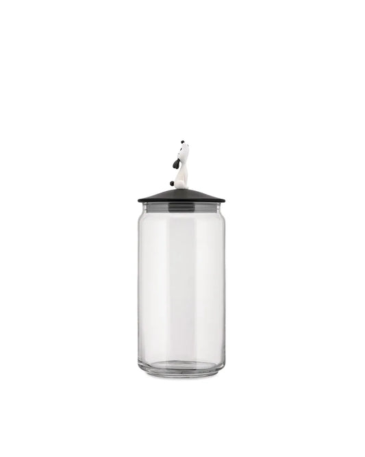 Alessi — LulàJar AMMI21 B | Contenitore per cibo cani in vetro — design italiano Alessi