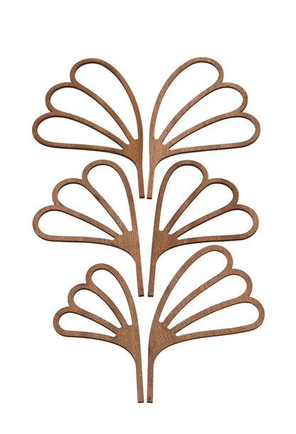 Alessi — Uhhh MW64 7 F | Foglie diffusore in legno di mogano — design italiano Alessi
