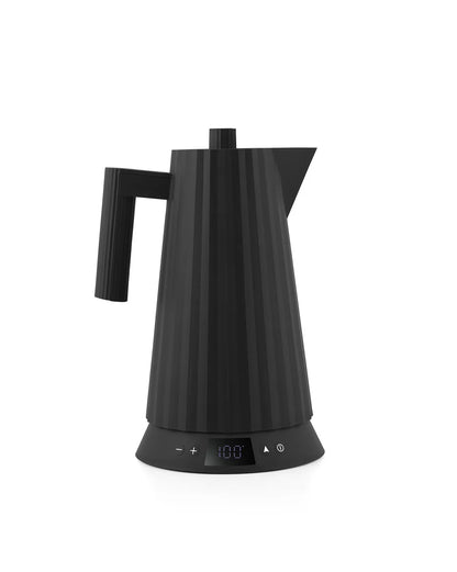 Alessi — Plissé MDL21 B | Bollitore elettrico De Lucchi nero — design italiano Alessi