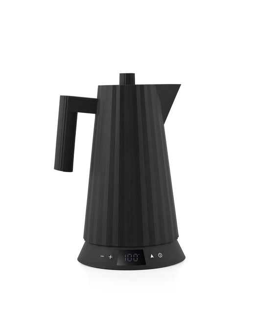 Alessi — Plissé MDL21 B | Bollitore elettrico De Lucchi nero — design italiano Alessi