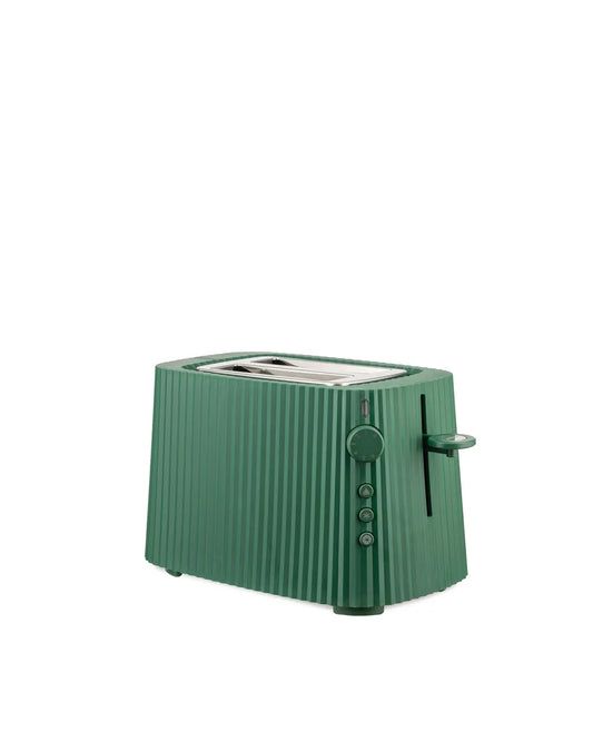 Alessi — Plissé MDL08GR MDL08GR/CH | Tostapane in resina verde De Lucc — design italiano Alessi