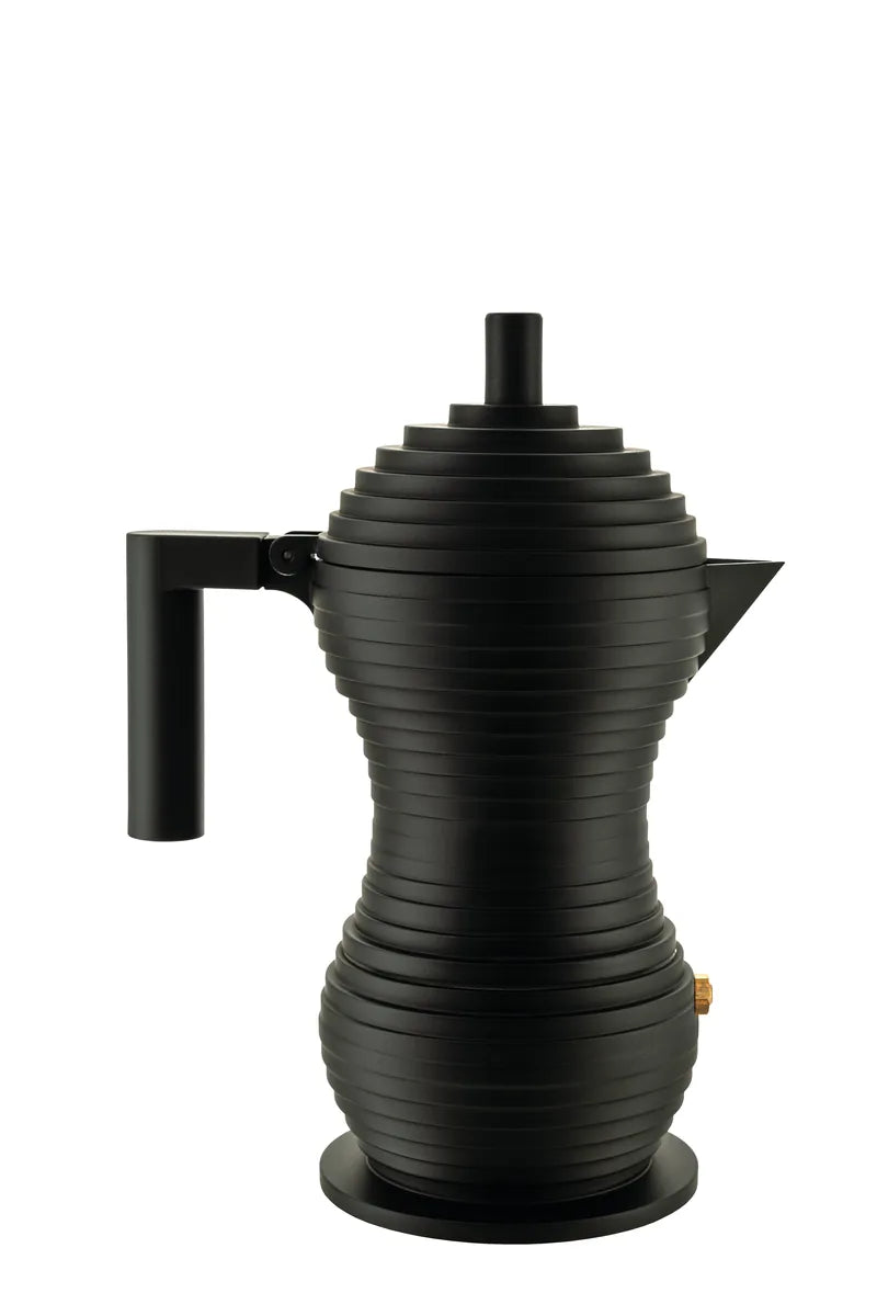 Alessi — Pulcina MDL02/3 MDL02/3 BB | Caffettiera espresso in allumini — design italiano Alessi