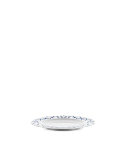 Alessi — ES22/5 | Piatto Dessert Sottsass La Bella Tavola — design italiano Alessi