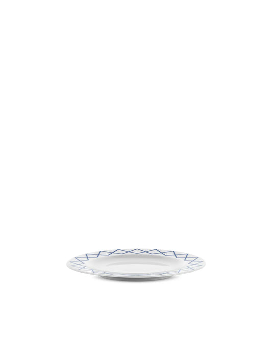 Alessi — ES22/5 | Piatto Dessert Sottsass La Bella Tavola — design italiano Alessi