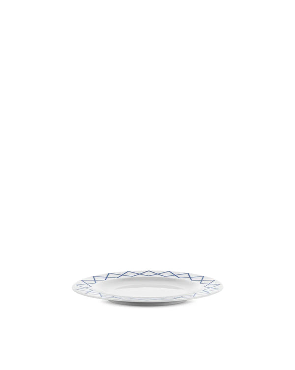 Alessi — ES22/5 | Piatto Dessert Sottsass La Bella Tavola — Alessi