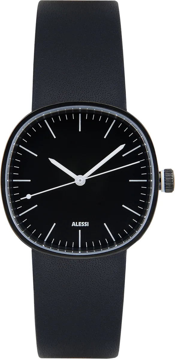 Alessi — Tic15 AL5051 | Orologio da polso Lissoni in acciaio — design italiano Alessi