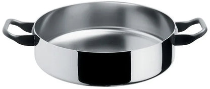 Alessi — La Cintura di Orione 90102/28 T | Casseruola bassa trilamina — design italiano Alessi