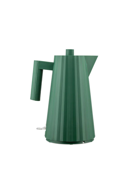 Alessi — Plissé MDL06GR MDL06GR/CH | Bollitore elettrico verde De Lucc — design italiano Alessi
