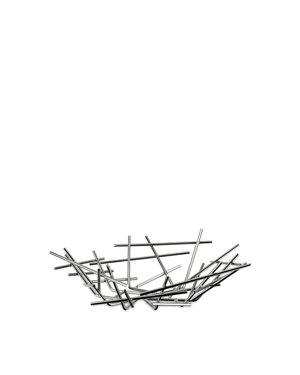 Alessi — Blow Up FC02 | Cestino in acciaio inox Campana — design italiano Alessi