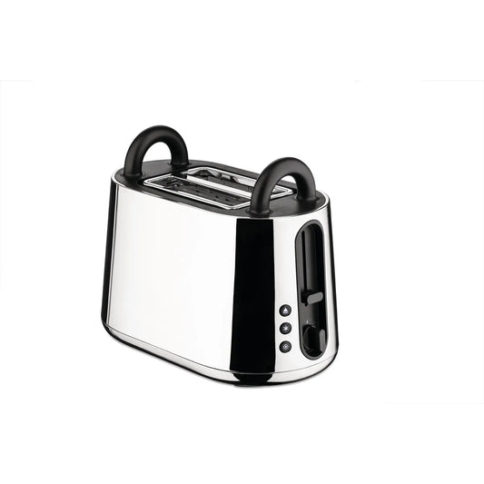 Alessi — Toru NE03 B | Tostapane in acciaio inox nero Nendo — design italiano Alessi