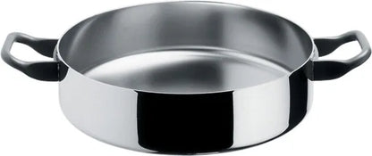 Alessi — La Cintura di Orione 90102/24 T | Casseruola bassa trilamina — design italiano Alessi
