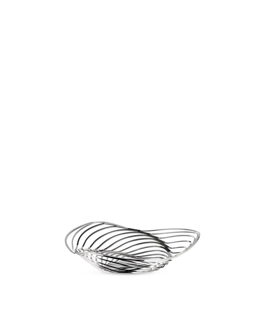 Alessi — Trinity ACO02 | Cestino da tavola in acciaio inox — design italiano Alessi