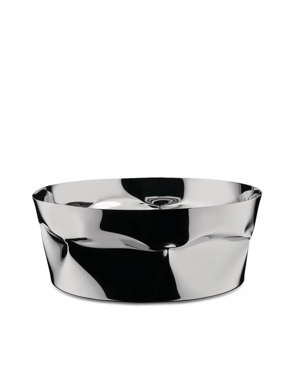 Alessi — Compressioni ITM16 | Centrotavola in acciaio inox tornito — design italiano Alessi