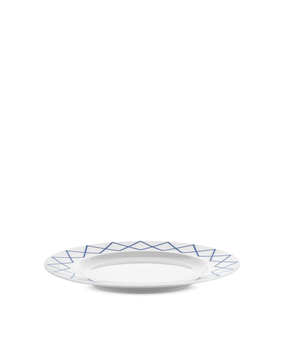 Alessi — ES22/1 | Piatto piano Sottsass La Bella Tavola — design italiano Alessi