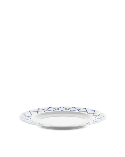Alessi — ES22/1 | Piatto piano Sottsass La Bella Tavola — design italiano Alessi