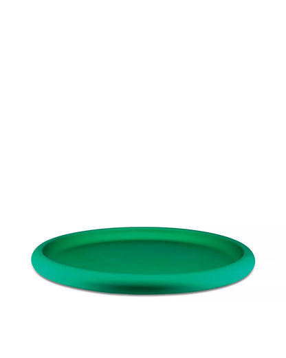Alessi — Discolo ITM03 GR | Centrotavola in alluminio anodizzato verde — design italiano Alessi