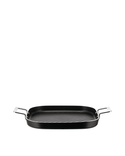 Alessi — JM304 B | Bistecchiera antiaderente ceramica Jasper Morrison — design italiano Alessi