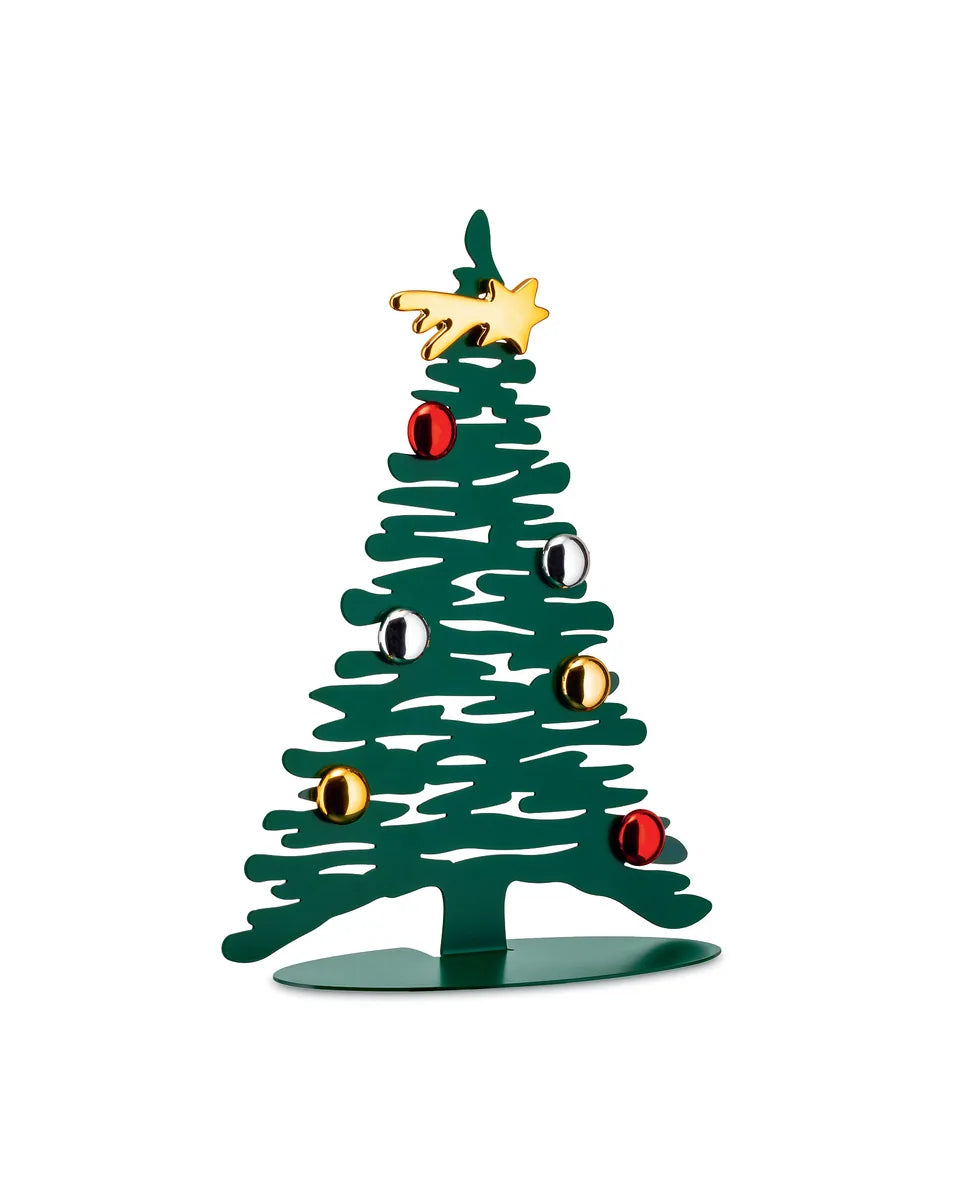 Alessi — Bark for Christmas BM06/30 GR | Decorazione natalizia in acci — design italiano Alessi