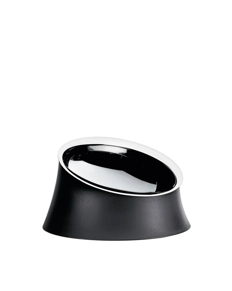 Alessi — Wowl BM13/28 BM13/28 B | Ciotola per cani in resina e acciaio — design italiano Alessi