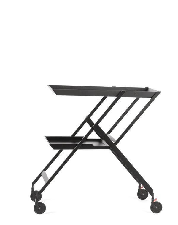 Alessi — Plico RS11 B | Carrello pieghevole Sapper, nero — Alessi