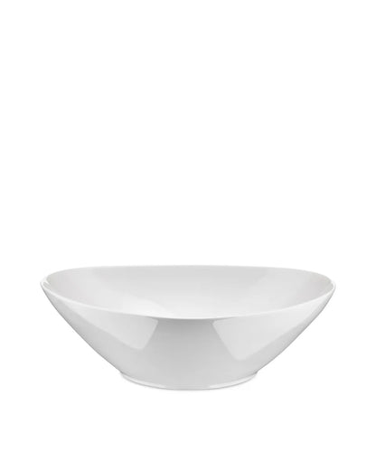 Alessi — Colombina FM10/38 | Insalatiera in porcellana bianca — design italiano Alessi