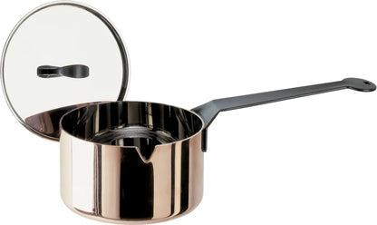 Alessi — La Cintura di Orione 90105/10/C | Casseruola rame e acciaio S — design italiano Alessi