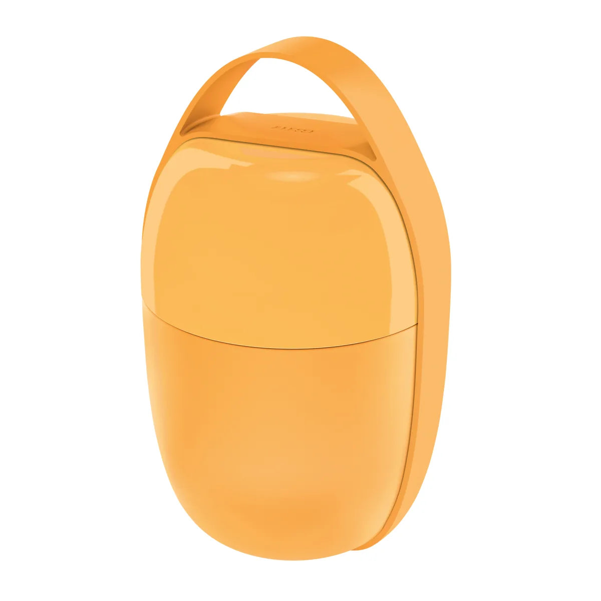 Alessi — Food à Porter SA03 Y | Lunch pot bicompartimento giallo — design italiano Alessi
