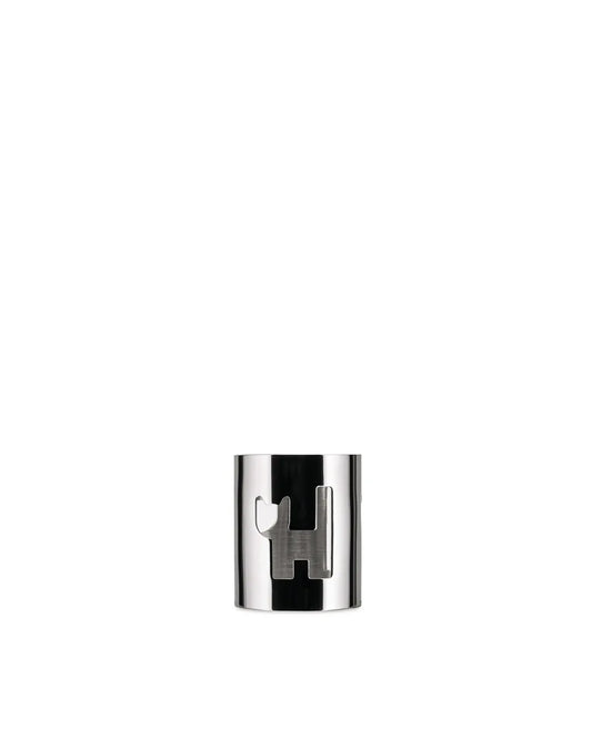 Alessi — Girotondo AKK10 C | Portatovagliolo gatto in acciaio — design italiano Alessi