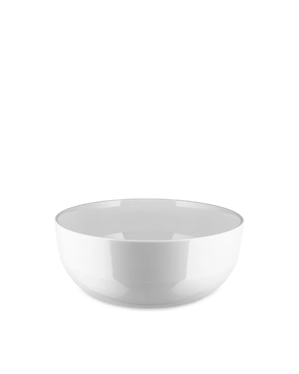 Alessi — Itsumo NF07/38 NF07/38 25 | Insalatiera in porcellana bianca — design italiano Alessi