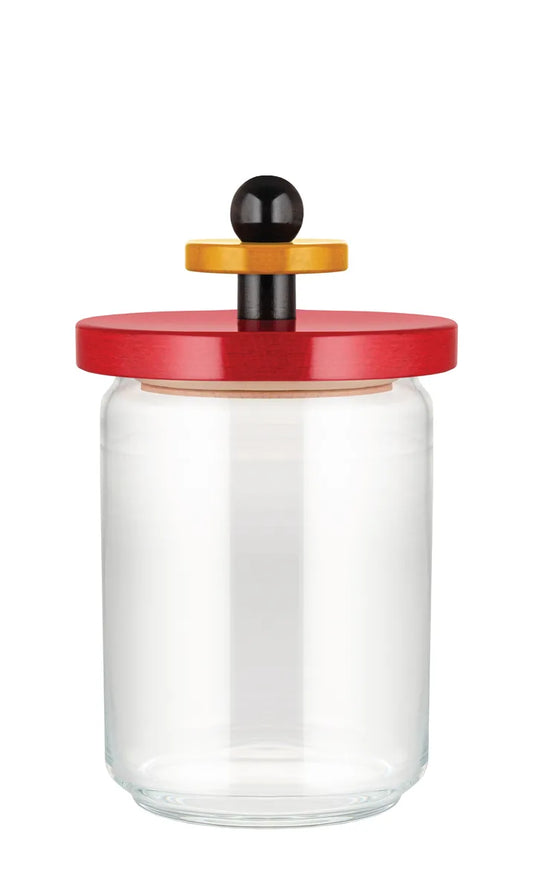 Alessi — ES16/100 | Barattolo Ettore Sottsass, 100 Values Collection — design italiano Alessi