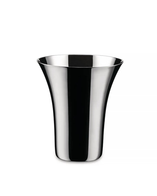 Alessi — Kuru Kuru ITM13 | Bicchiere in acciaio inox 18/10 tornito — design italiano Alessi